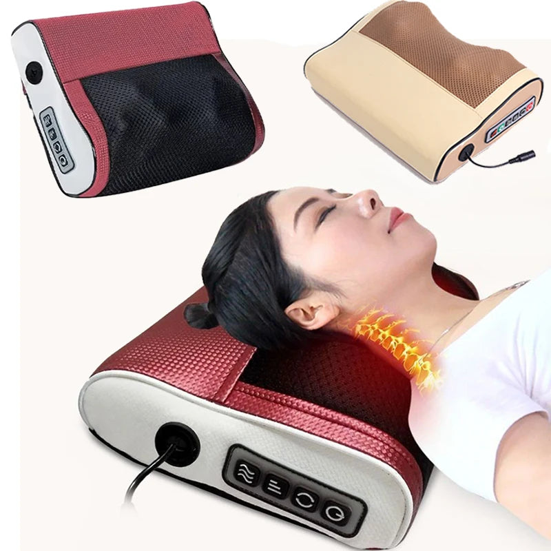 Oreiller de Massage 3D Chauffant